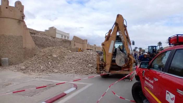 Tunus'ta tarihi Kairouan duvarlarının çökmesi sonucu 3 öldü