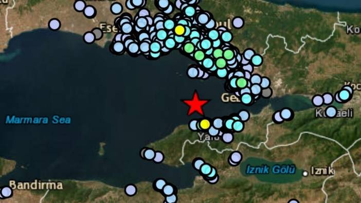Son Dakika... İstanbul'da hissedilen deprem meydana geldi