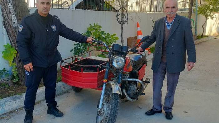 2001 yılında çalınmıştı. Polis 22 yıl sonra motosikletini buldu