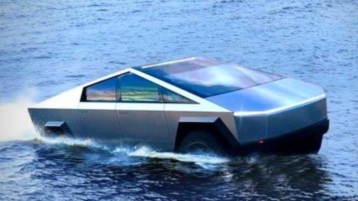 Çinli SUV’un ardından Elon Musk'ın Cybertruck’ı da su üzerinde yüzecek model çıkartıyor