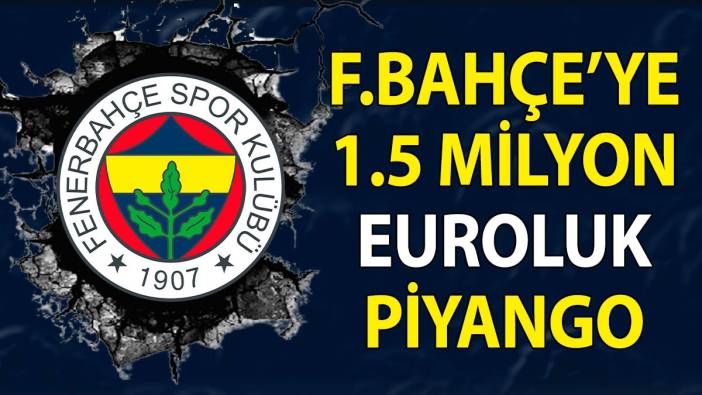 Fenerbahçe'ye havadan 1.5 milyon Euro. Napoli'nin evet demesi gerekiyor