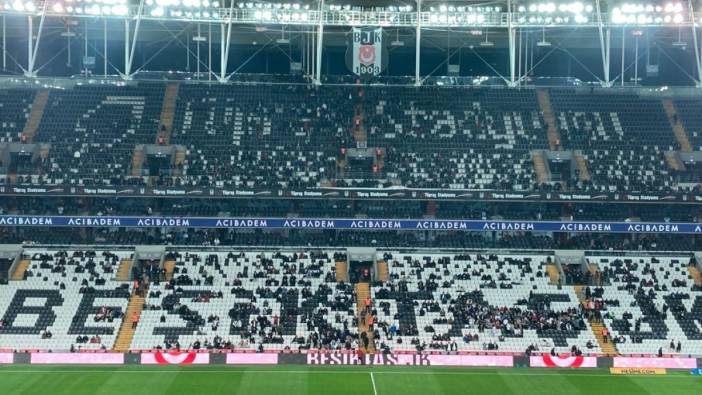 Beşiktaş taraftarı takımını terk etti! Tribünler bomboş kaldı