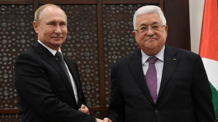 Rusya Devlet Başkanı Putin ve Filistin Devlet Başkanı Abbas görüştü