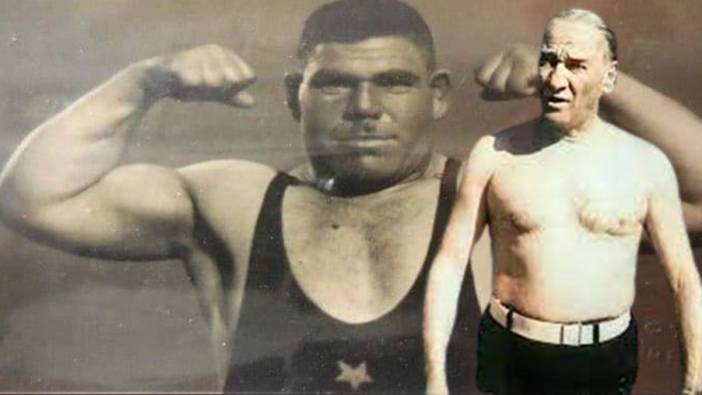 Atatürk ve Pehlivan Çoban Mehmet