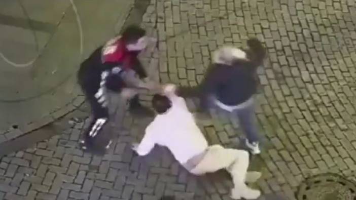 Atilla Taş’ın tutuklanmasına neden olan kavganın görüntüleri ortaya çıktı. Meğer polise saldıran eşini tutmaya çalışmış