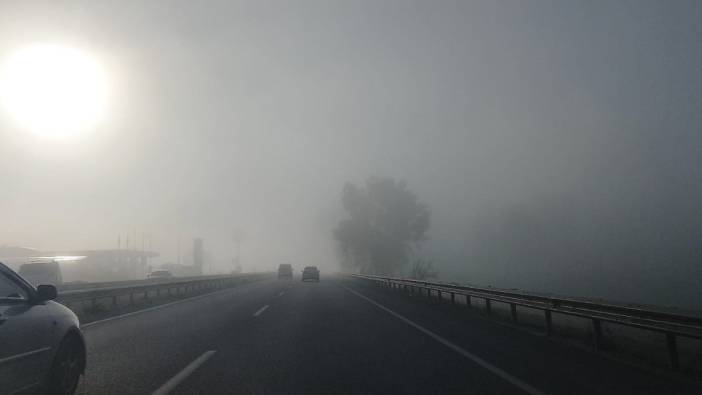 Aydın’da ulaşıma sis engeli