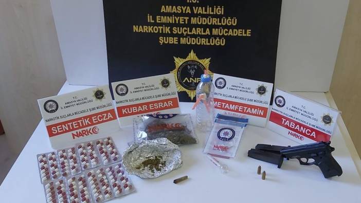 Amasya’daki uyuşturucu operasyonunda 17 gözaltı