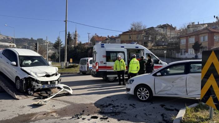Burdur’da trafik kazası