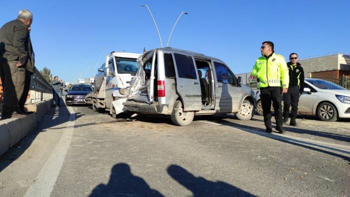 Zincirleme trafik kazasında 7 kişi yaralandı
