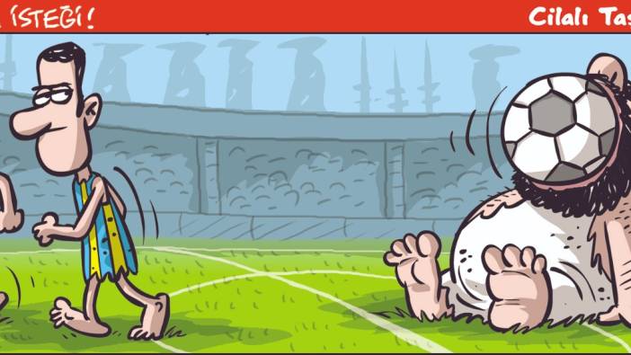 Emre Ulaş, Galatasaray ve Fenerbahçe’nin Arabistan’ı nasıl morartacağını saatler önce çizdi. İşte geleceği gören karikatür