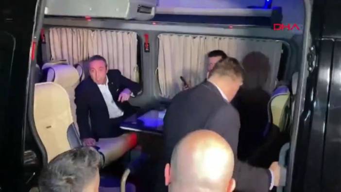 Fenerbahçe Başkanı Ali Koç otelden kıpkırmızı çıktı. Sinirden hangi araca bineceğini şaşırdı