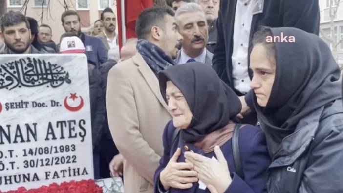 Sinan Ateş'in annesi oğlunun mezarı başında konuştu: Yavrumun katili Milliyetçi Hareket Partisi’nde
