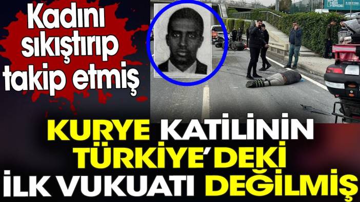 Somali Cumhurbaşkanı’nın katil oğlunun Türkiye’deki ilk vukuatı değilmiş. Kadını sıkıştırıp takip etmiş