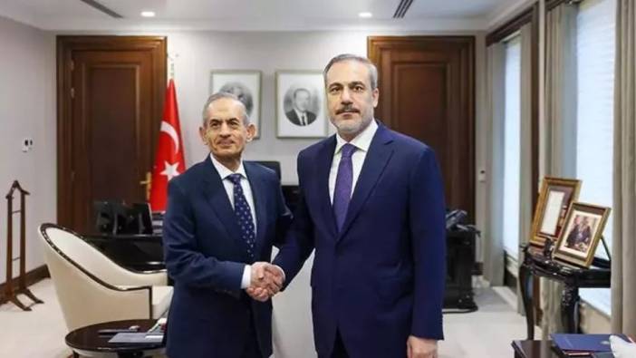 Fidan, Irak Türkmen Cephesi Başkanı Turan ile görüştü