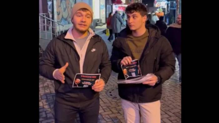 Beşiktaş’ta broşür dağıtan İYİ Partili gençler gözaltına alındı