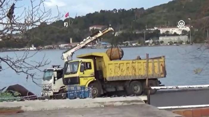 Zonguldak'ta balıkçıların ağına takılan mayını SAS komandoları imha edecek