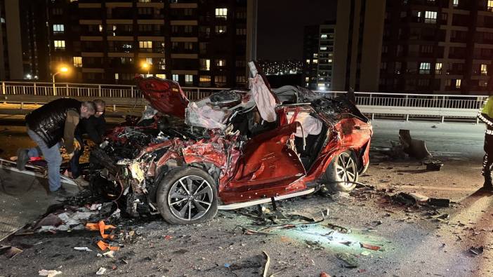 Başakşehir’de feci kaza: 3 kişi hayatını kaybetti, 1 yaralı