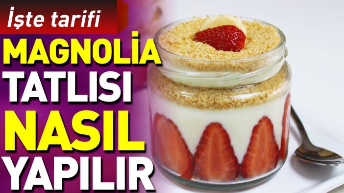 Magnolia nasıl yapılır?