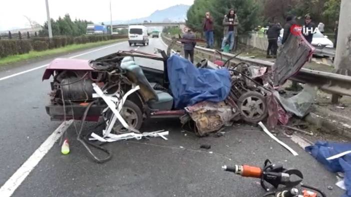 Feci trafik kazasında 2 kişi öldü