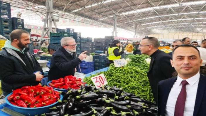 İYİ Parti Aksaray Belediye Başkan Adayı Mustafa Tuğrul Karacaer pazarcı esnafını ziyaret etti.