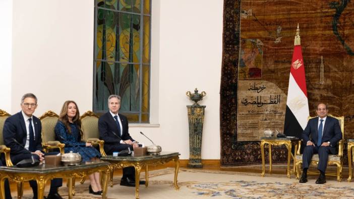 ABD Dışişleri Blinken Mısır Cumhurbaşkanı es-Sisi ile görüştü