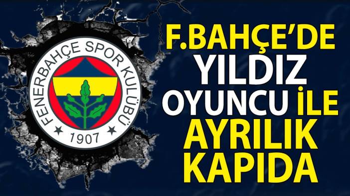 Fenerbahçe’de ayrılık! Rotasyon tamam Crespo gidebilir