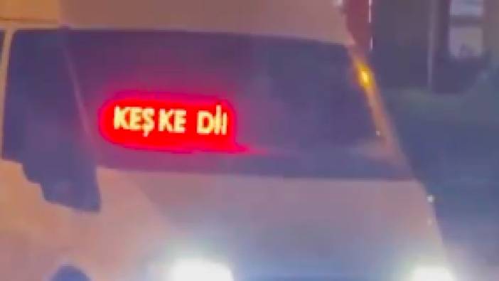 Bursa'da bir vatandaşın aracındaki yazı güldürdü: "Keşke dinozor olsaydım da bu günleri görmeseydim"