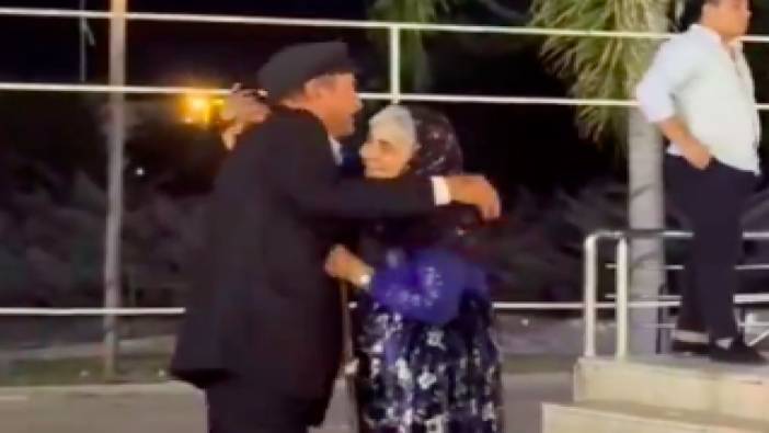 Yaşlı çiftin gülümseten dansı! Sosyal medyada ilgi odağı oldu