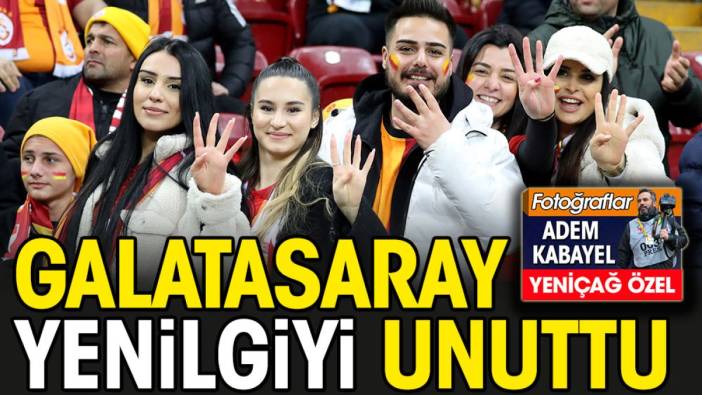 Galatasaray yenilgiyi unuttu. RAMS Park'tan tarihi anlar