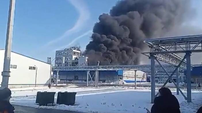 Rusya'da polyester fabrikasında patlama