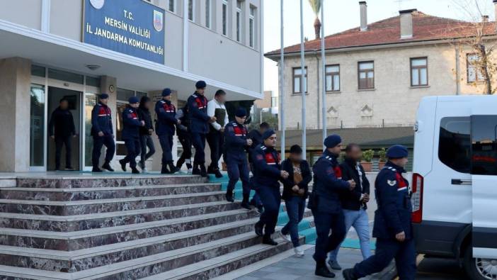 Mersin'de PKK’ya yönelik operasyon. 7 gözaltı