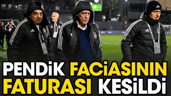 Beşiktaş'ta Pendik faciasının faturası kesildi