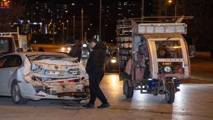 Freni patlayan kamyon 10 aracı biçerek durabildi. 3 kişi yaralandı