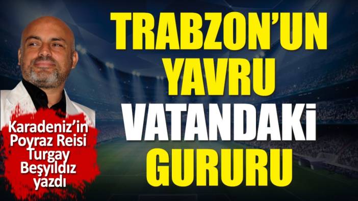 Trabzonspor'un yavru vatandaki gururu. 49 yıl önce ilk ve son kez düzenlenen turnuvanın, onuru yaşamışlardı