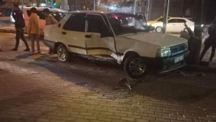 Elazığ’daki zincirleme trafik kazasında 1 kişi yaralandı