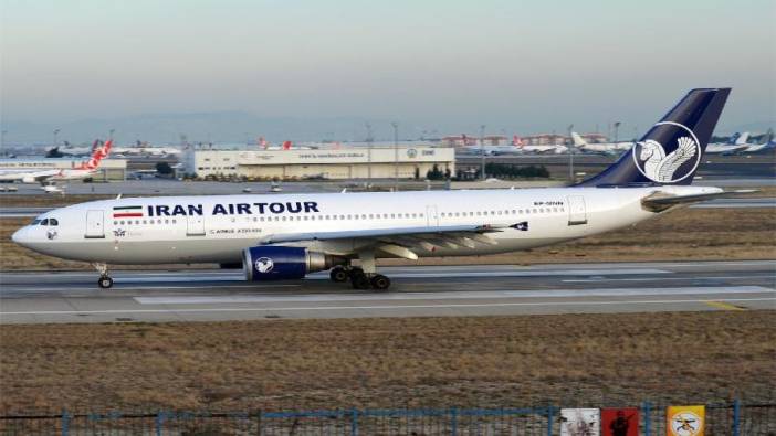 İran’da yolcu uçağı teknik arıza nedeniyle zorunlu iniş yaptı