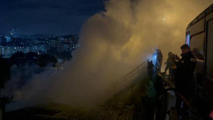 İstanbul’da korkutan yangın