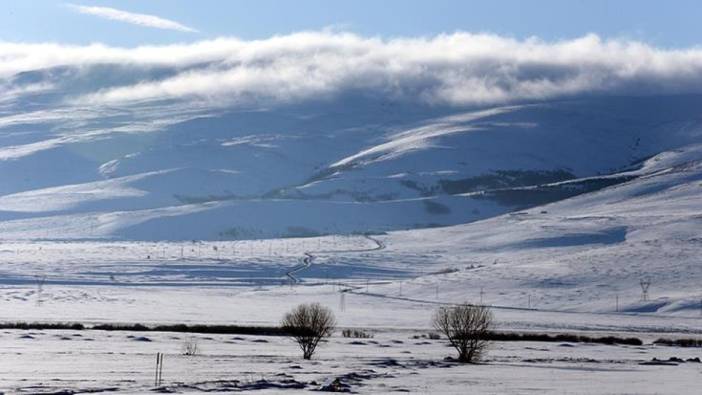Erzurum, Ardahan, Kars, Iğdır ile Ağrı’yı kar ve soğuk hava vurdu