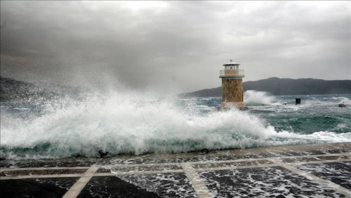 Meteroloji’den Akdeniz'in batısı ve Antalya Körfezi için fırtına uyarısı