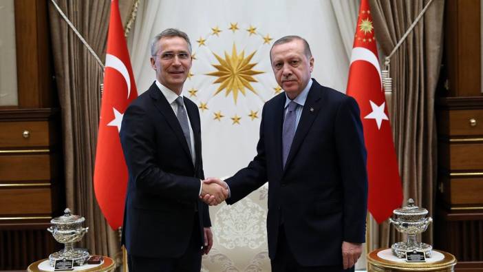 Erdoğan NATO Genel Sekreteri Stoltenberg il görüştü