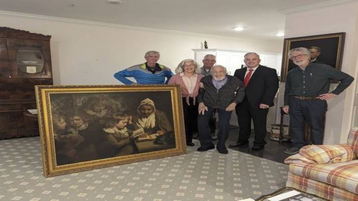 Gangsterlerin çaldığı 240 yıllık İngiliz tablosu 54 yıl sonra bulundu