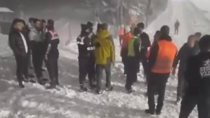 Uyarılan adam kayak merkezinde dehşet saçtı