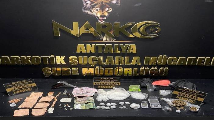 Antalya'da dev torbacı operasyonu. Kilolarca uyuşturucu madde ele geçirildi