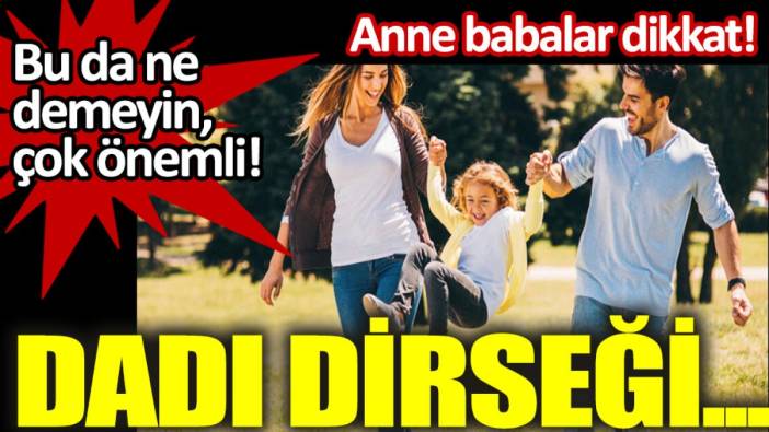 Dadı dirseği ihmale gelmemeli