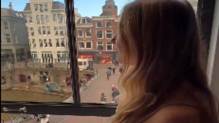 Kurye maaşı tartışmaları sürerken, mühendisliği bırakıp kurye olmak için Hollanda'ya giden genç kadının nefes kesen evi
