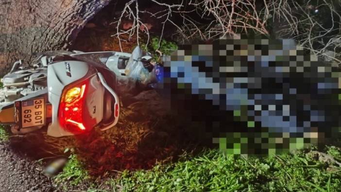 Kasksız motosiklet kullanan belediye çalışanı kazada kurtulamadı