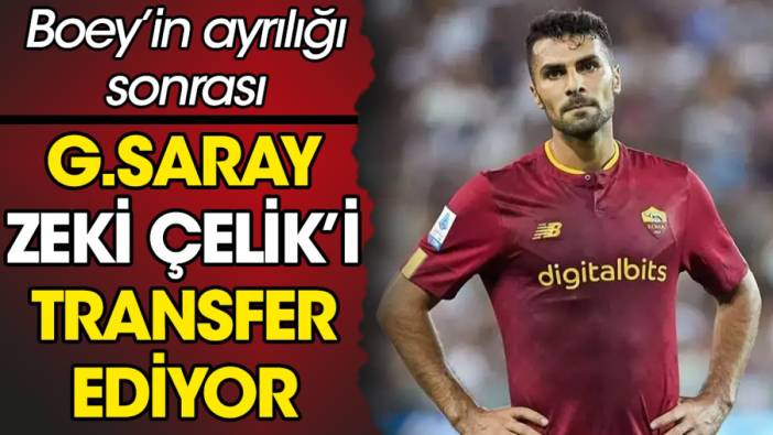 Galatasaray Zeki Çelik'i transfer ediyor