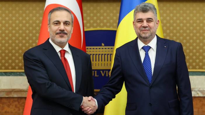 Bakan Fidan, Romanya Başbakanı Ciolacu ile görüştü