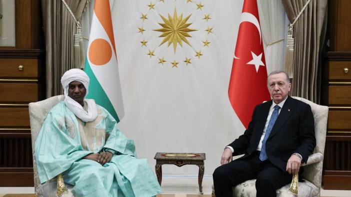 Erdoğan, Nijer Başbakanı Lamine Zeine'yi kabul etti
