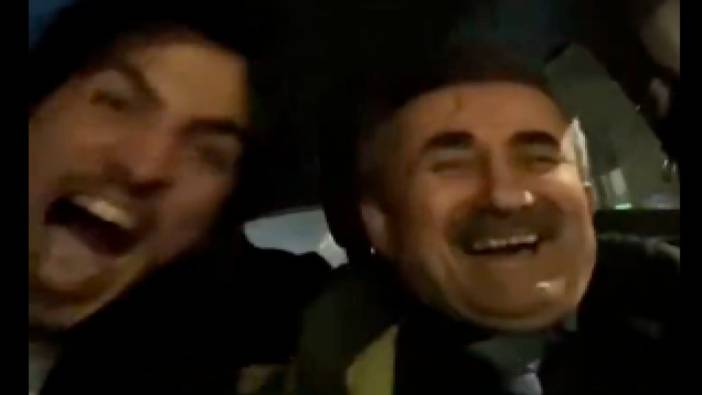 Yabancı müşterisiyle tartışırken "idiotluk yapma" çıkışıyla tanınan Türk taksicinin gurbette Türklerle karşılaşınca yaşadığı sevinç güldürdü